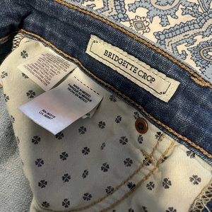 Bridgette crop high waisted skinny jeans